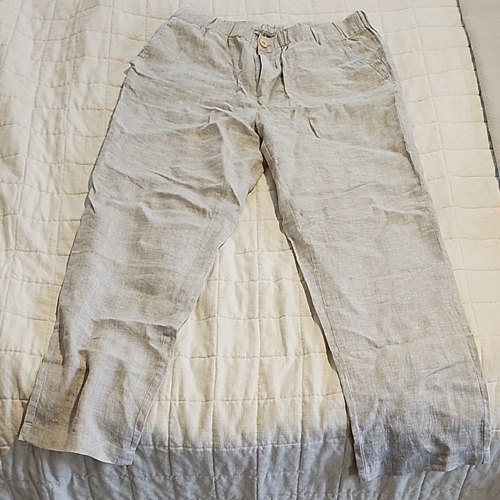 Quince Men's Soft Gray Khakis